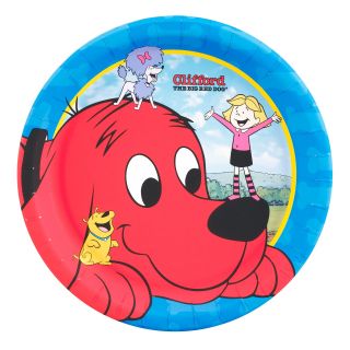 Clifford The Big Red Dog Dinner Plates