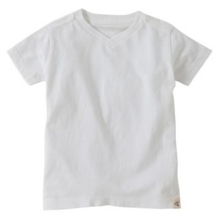 Burts Bees Baby Toddler Boys V Neck Tee   Cloud 3T