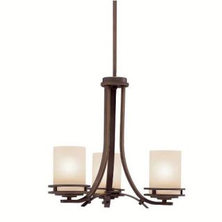 Kichler 1671OZ Soft Contemporary/Casual Lifestyle 3 Light Fixture Olde Bronze