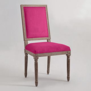 Fuchsia Square Back Paige Dining Chairs, Set of 2   World Market