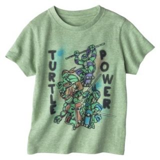 Teenage Mutant Ninja Turtles Infant Toddler Boys Short Sleeve Tee   Sage 2T