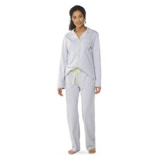 PJ Couture Pajama Set   Heather Grey L