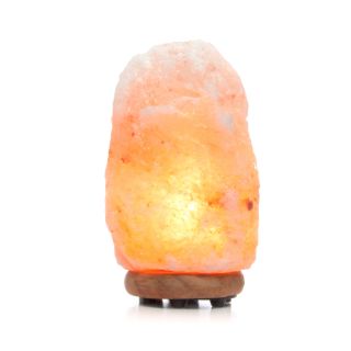 Wbm 8 inch Tall Himalayan Natural Crystal Salt Lamp (Himalayan Crystal Salt, Neem wood base Finish: Natural UL Approved cord and lamp Number of Lights: 1 The content on this site is not intended to substitute for the advice of a qualified physician, pharm