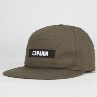 Captain Militant Mens 5 Panel Hat Military One Size For Men 23236154